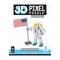 3D Pixel Puzzle&#x2122; Astronaut 517 Piece Puzzle